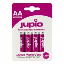 JUPIO Pile rechargeable AA x4