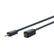 Câble d'extension AUX 3,5 mm, stéréo 3 m