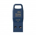 Cl&eacute; USB 3.2 TEAMGROUP S5 64 Go bleu
