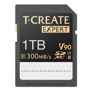 Carte SDXC T-CREATE EXPERT 1 To UHS-II U3 V90
