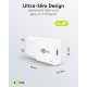 Goobay 30 W Chargeur Rapide USB-C PD GaN Slim blanc