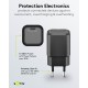 Goobay 30 W Chargeur Rapide USB-C PD GaN Nano noir