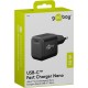 Goobay 30 W Chargeur Rapide USB-C PD GaN Nano noir
