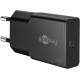 Goobay 20 W Chargeur Rapide USB-C PD GaN Slim noir