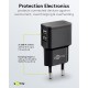 Goobay 12 W Charge Kit Double Apple Lightning noir
