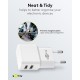 Goobay 12 W Charge Kit Double Apple Lightning blanc