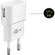 Goobay 5 W Charge Kit Double USB-C blanc