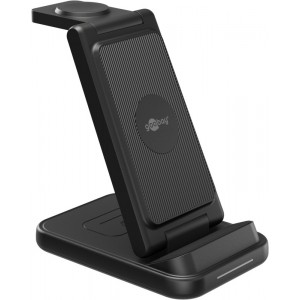 Goobay Chargeur sans Fil 3en1, 15 W